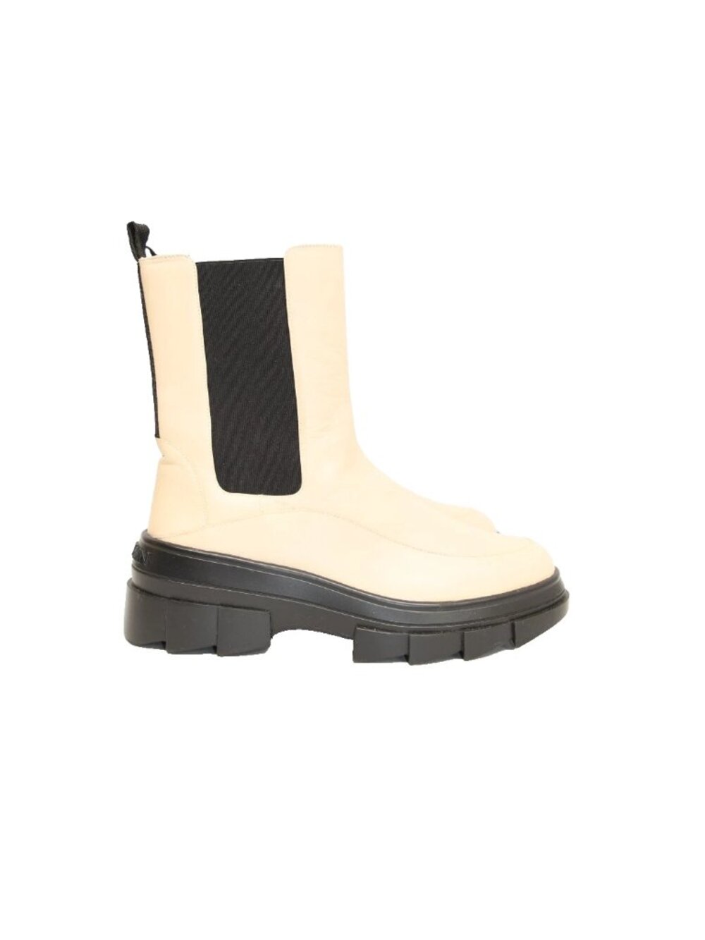 $650 STUART WEITZMAN ULTRALIFT CHELSEA ankle boots BLACK TAN 7.5 B (PD29)